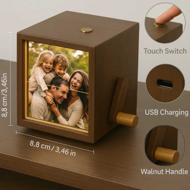 Custom Crank Photo Box